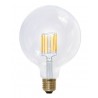 Ampoule led 8W E27 2200K Forme globe claire - Segula Vintage Line