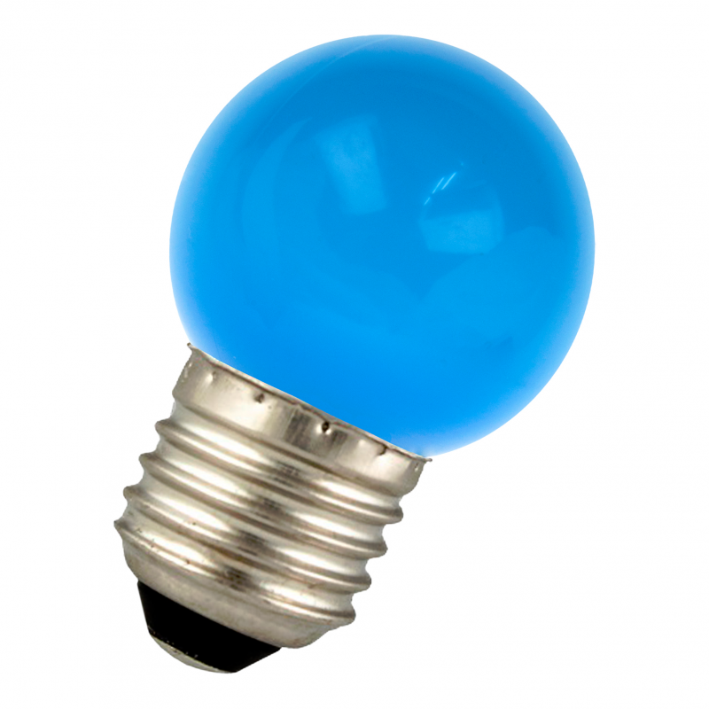 Ampoule E27 1W BLEU pour guirlande