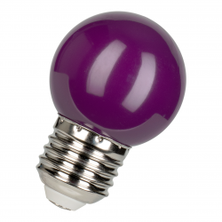 Ampoule E27 1W VIOLET pour guirlande