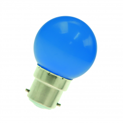 Ampoule B22d 1W BLEU pour...