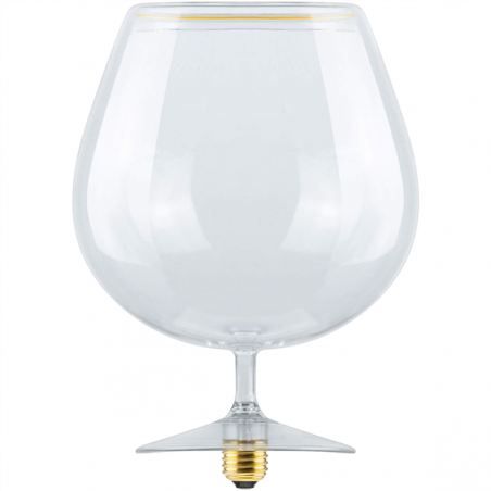 Ampoule Led déco 6W 2200K E27 Forme Verre Cognac