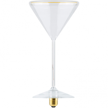 Ampoule Led déco 6W 2200K E27 Forme Verre Martini