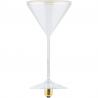 Ampoule Led déco 6W 2200K E27 Forme Verre Martini