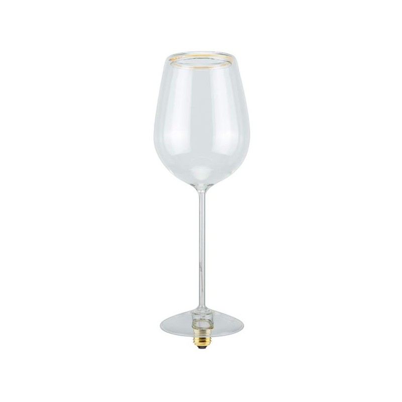 Ampoule Led déco 5W 2200K E27 Forme Verre à vin rouge